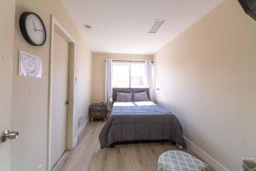 Private bedroom at San Francisco detox center